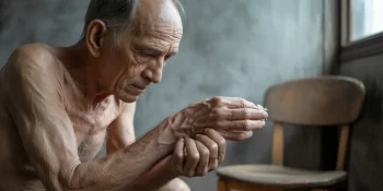 Help to stop seniors with dementia from picking their skin.