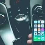 smartphone to call uber