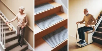 Options to help make stairs safer for seniors