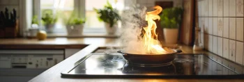 stove top fire