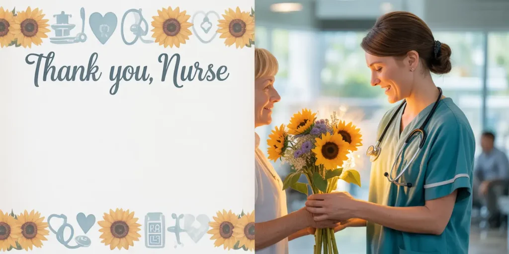 Great ways to thank a nurse for all their hard work.