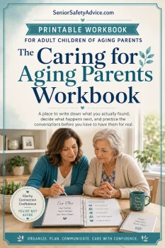 The caring for aging parents workbook cover