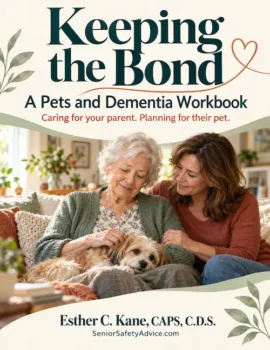 The pet and dementia safety workbook cover