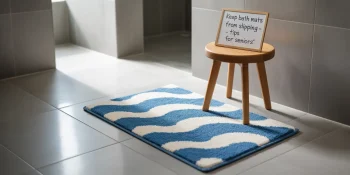 non-slip bath mats