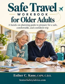 Travel tips for seniors workbook cover