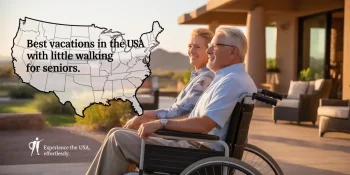 Find the best vacations in the US for seniors with mobility problems.