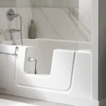 How To Clean Jetted Walk-In Tubs: Tips For Seniors A walk-in- bathtub.