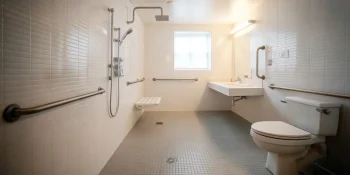 beautiful wet room for seniors