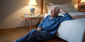 why elderly fall out of bed