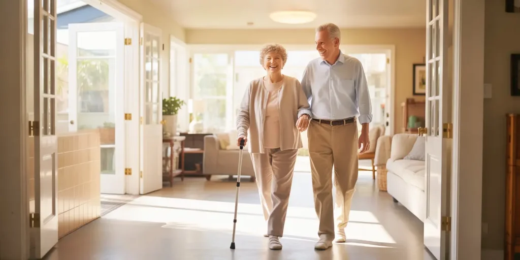 Impact of house layout when aging in place